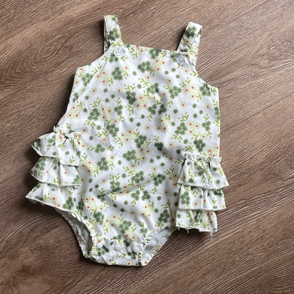 Green Floral Bubble